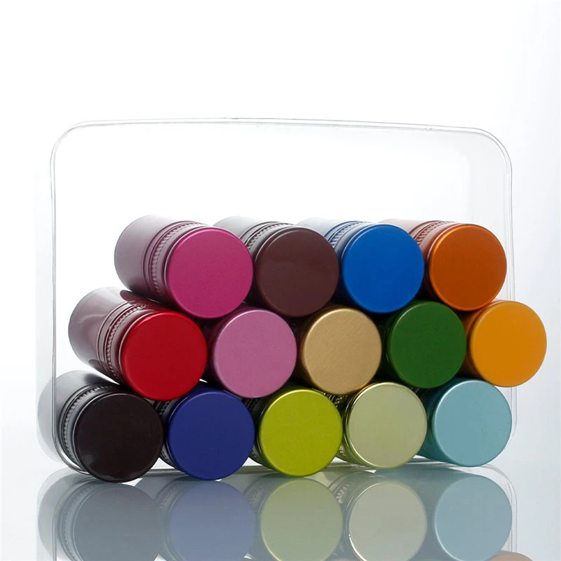 Tappo a vite in alluminio per vino da 30 x 60 mm