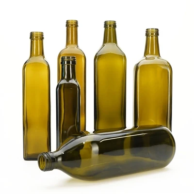 Bottiglia di olio d'oliva Green Square: la scienza dietro l'elegante design