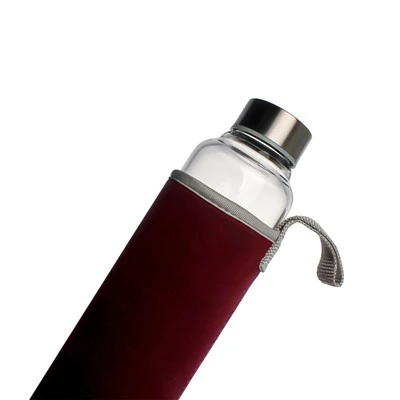 Transparent Beverage Bottles With Aluminum Cap Transparent Beverage Bottles With Aluminum Cap