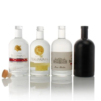 Bottiglia di vetro in stile Oslo Nordic