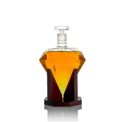 Speciale a forma di lussuoso decanter di vetro borosilicato
