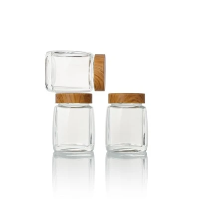 500ml Glass Jar With Bamboo Lid